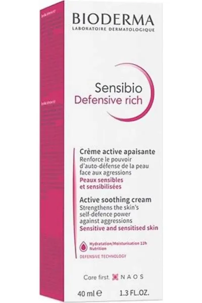 Bioderma Sensibio Defensive Rich Cream 40 ml
